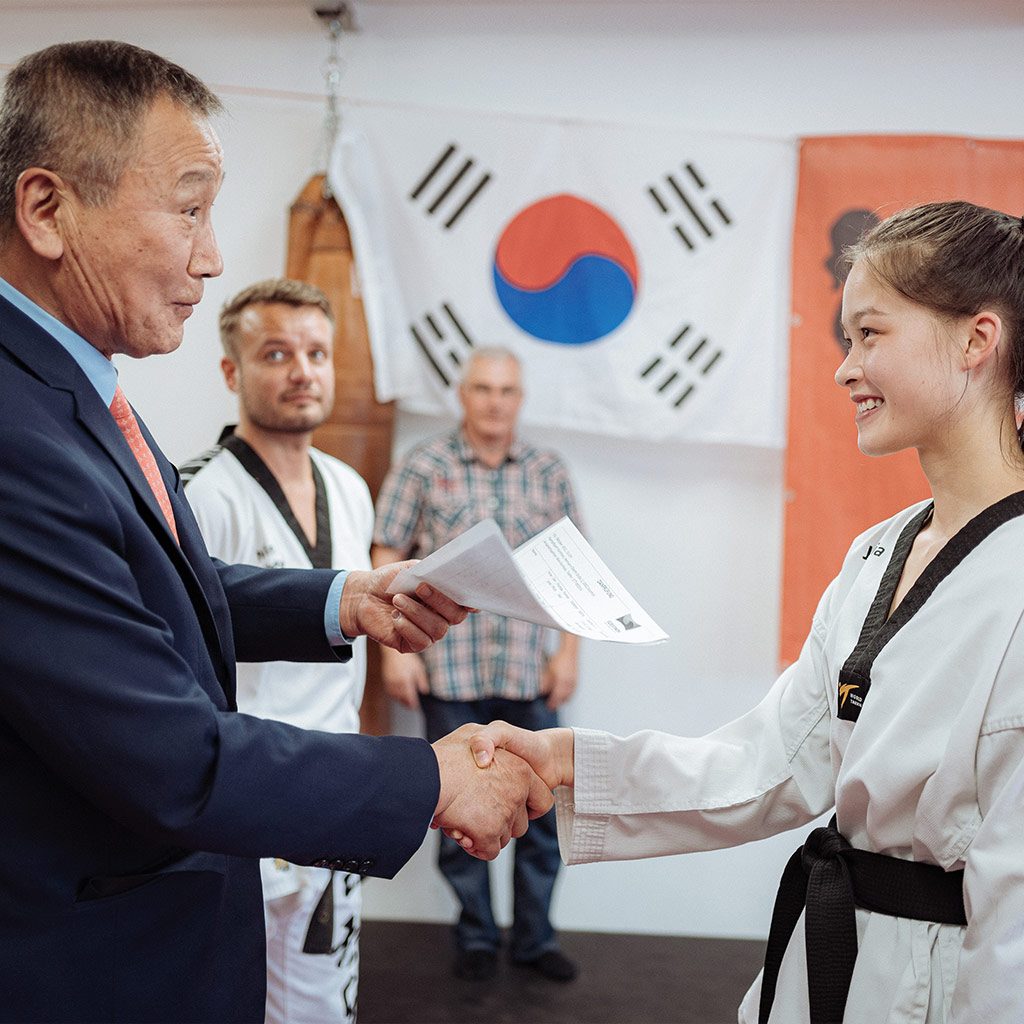 Taekwondo Auszeichnung